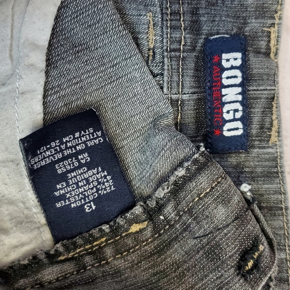 Bongo denim skirt, size 13.  some stretch - Picture 2 of 5